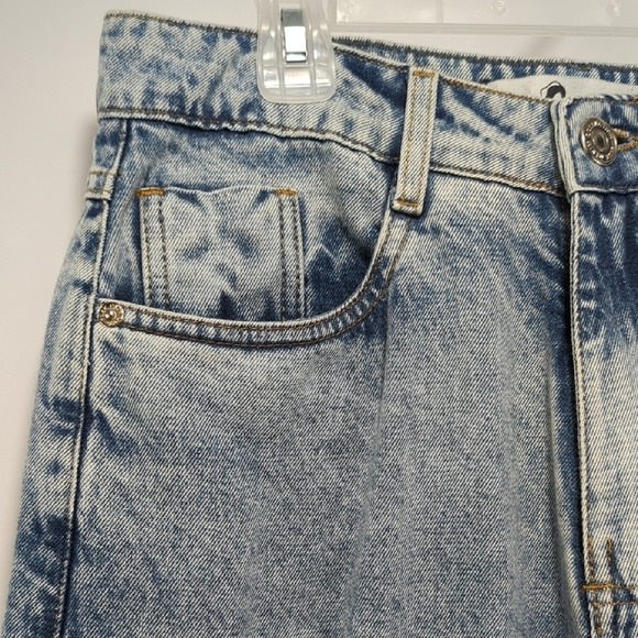 Onze Denim Made in Brasil Wide Leg Denise Light Wash Size Women's 6 RARE HTF - Picture 6 of 15